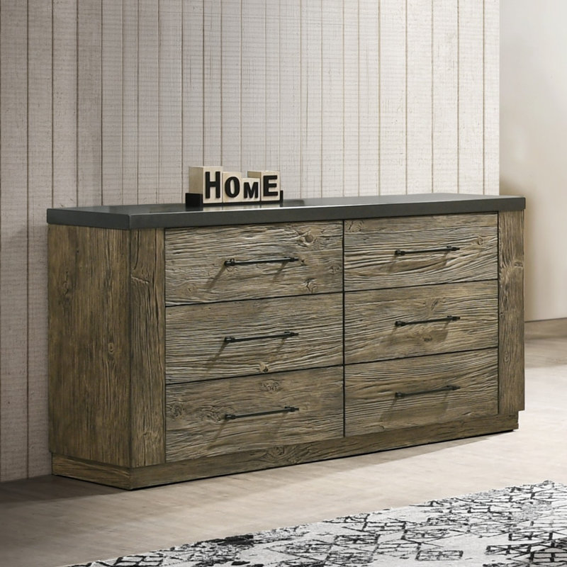 Commode 6 tiroirs Menik