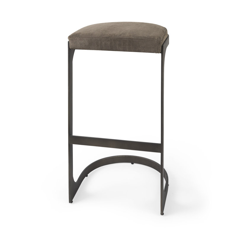 Tabouret Madeleine, Brun foncé, Tabouret de bar (assise à une hauteur de 31,25 po
