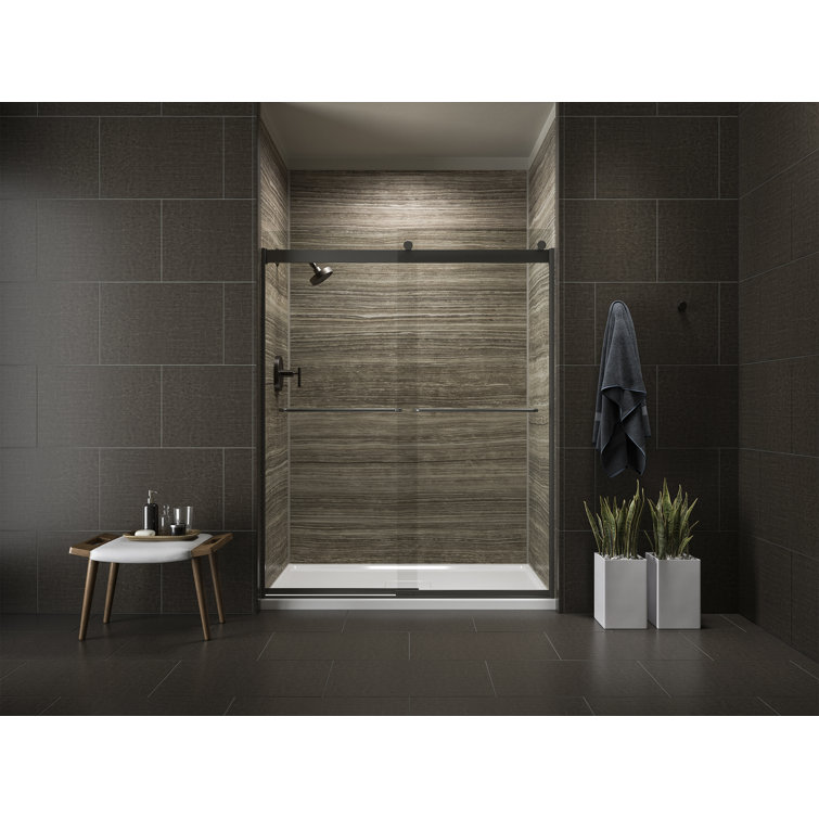 Levity 59.63" x 74" Bypass Shower Door with CleanCoat® Technology