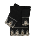 Ensemble de serviettes 100% coton 3 pièces Carli