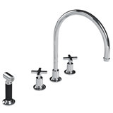 Fleetwood Double Handle Kitchen Faucet