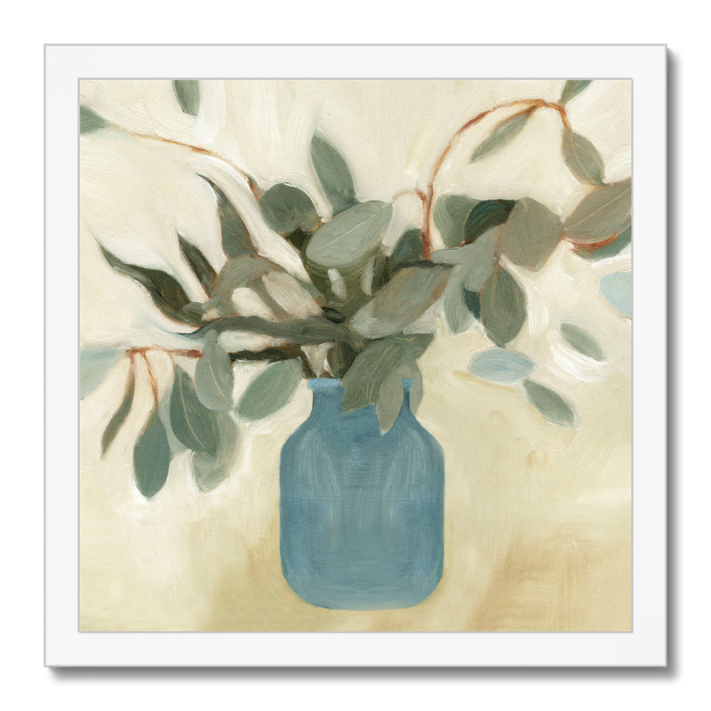 Arrangement II by Emma Scarvey - Painting, White Framed Paper Print, 34cm H x 34cm W