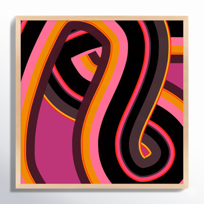 Zackary "Neon Twist" Print by Jacques Pilon