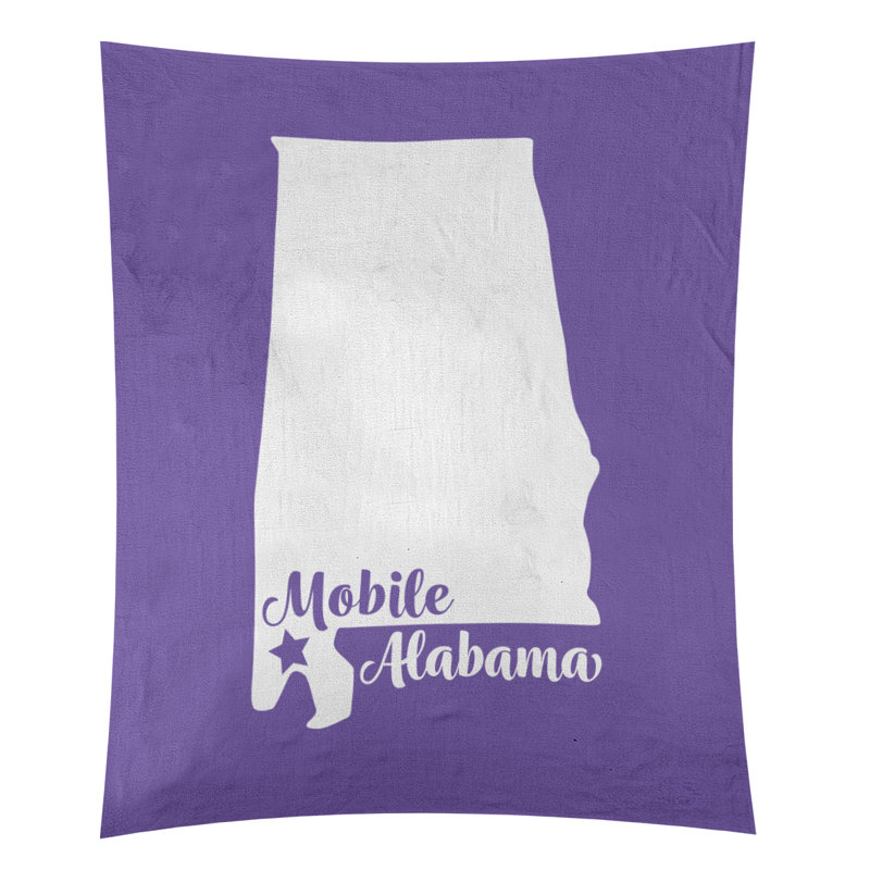 Tapisserie mobile Alabama, H 27,5 po x l 37,5 po, Mauve
