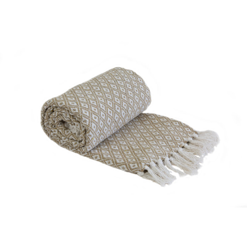 Mettler Throw Blanket, W127 x L152cm, Taupe