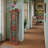 Areyana Hand Painted 5-Shelf Solid and Manufactured Wood China Cabinet