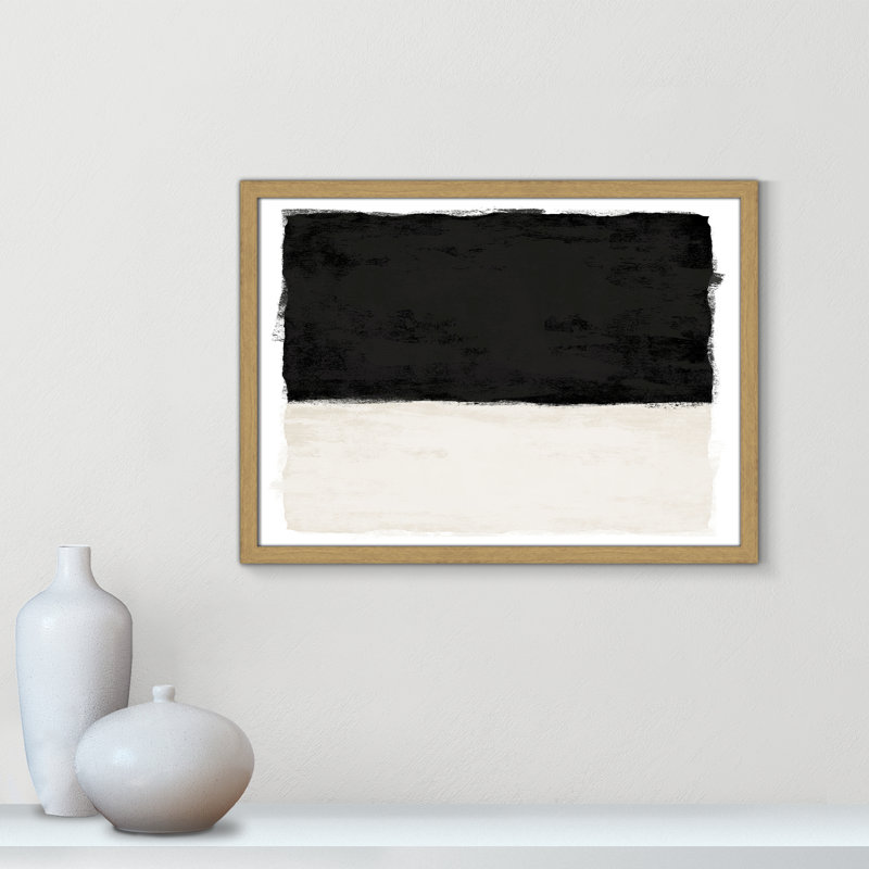 Midnight I - Reproduction de paysage par Natalie Carpentieri, L 23 po x H 17 po, Natural Woodgrain, Framed Print
