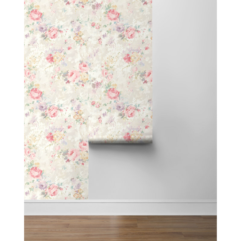 Antanesha Peel & Stick, Beige / Rose / Mauve