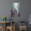 Art mural en métal Red Bird Barrel par Elena Ray-1949746021
