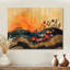 «Brighouse Orange Summer Wildflowers Flowers Field I», art mural fleurs sauvages-1113813785-1113813765-1113813784