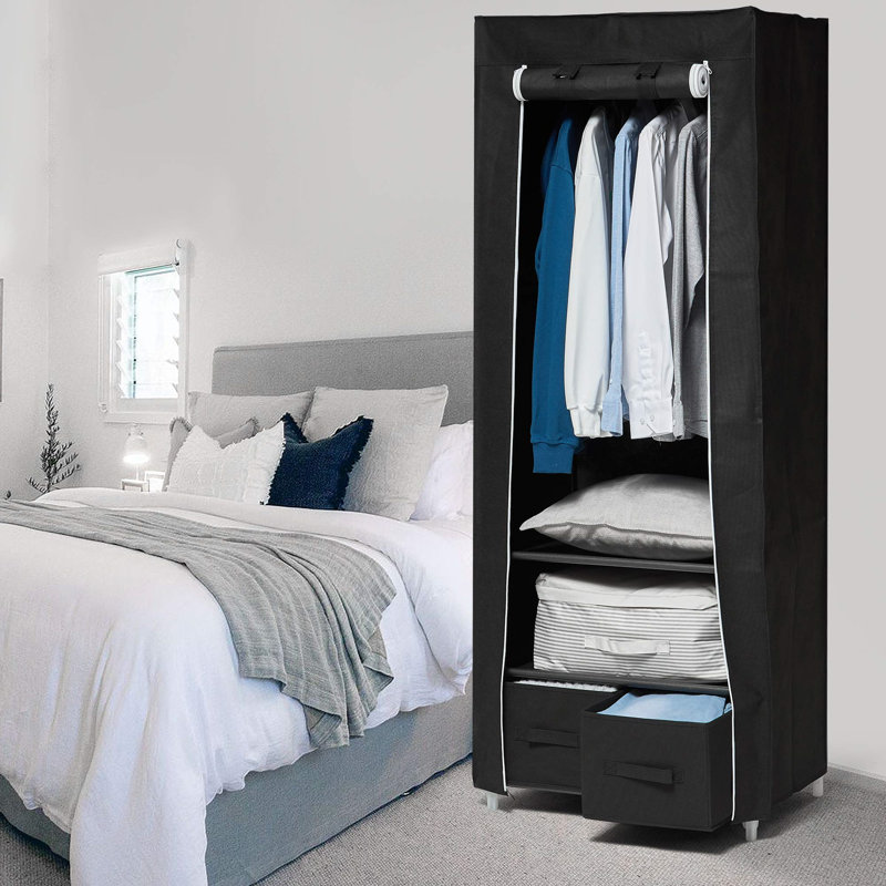 URBNLIVING Metal Wardrobe