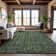Premium Machine Washable Ducote AMF1145 Damask Rug