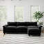 Canapé modulaire de luxe avec canapé et repose-pieds Modern Modern Furniture-1929304035