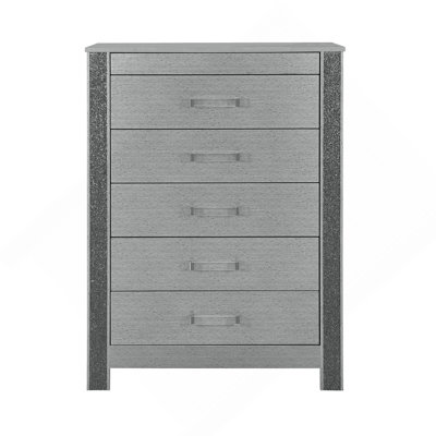 Commode argent Lorenzo