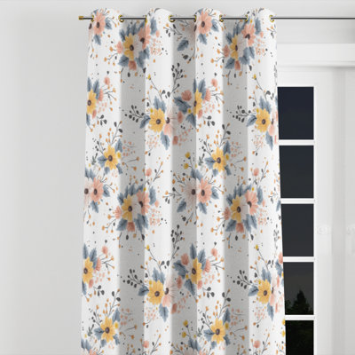 Rideaux Teens Florals - rideau à œillets Airy Bouquet - 1 panneau