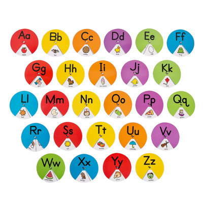 Alphabet Picture Wheels