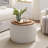 Modway Perla 26" Wide Round Storage Ottoman-97667386