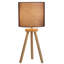18 po Lampe de table à trépied en bois naturel avec abat-jour tambour en lin blanc-1519766831-1519766828