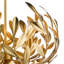 5 - Light Gold Leaf Pendant