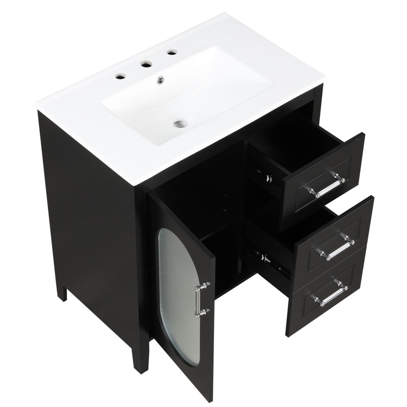 Multi-Functional Bathroom Cabinet With Storage Space