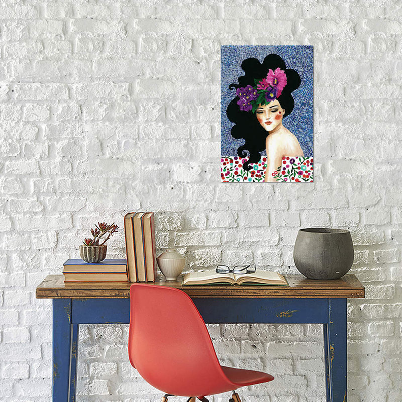 Whispering Heart by Hulya Ozdemir - Wrapped Canvas Giclée Art Print, 66.04 cm H x 45.72 cm W x 1.91 cm D