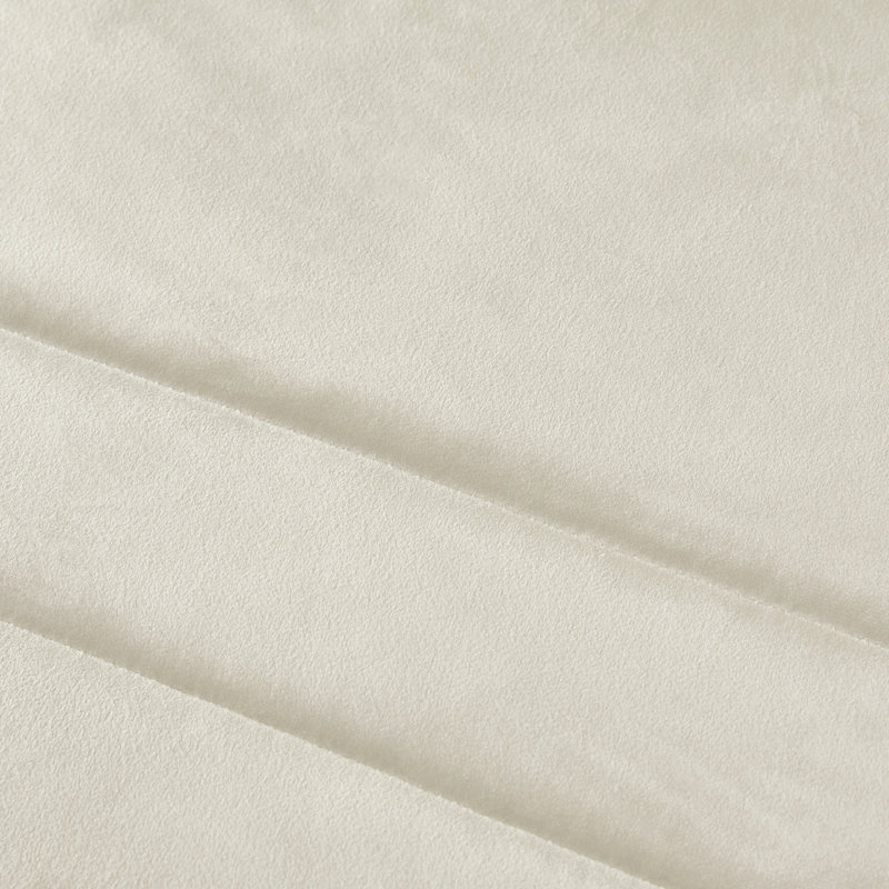 Chic 100% Polyester Bedspread, Beige