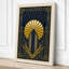 Deco Sunburst Art Deco - Wrapped Canvas-1715730985-1715730986