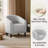 Upholstered Accent Chair Fabric Club Chair-114882591