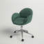 Velvet Office Chair-204133014
