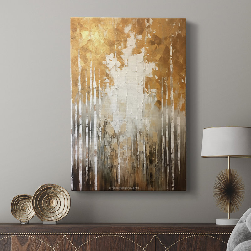 ABSTRACT Series CMXLVII - Gallery Cavas sur mesure, H 18 po x l 12 po