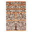 One-of-a-Kind 4'2" X 6'1" New Age Wool Area Rug in Dark Brown
