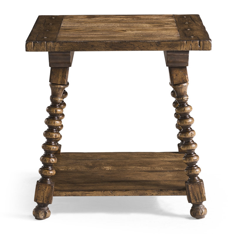 Tamarisk Solid Wood End Table