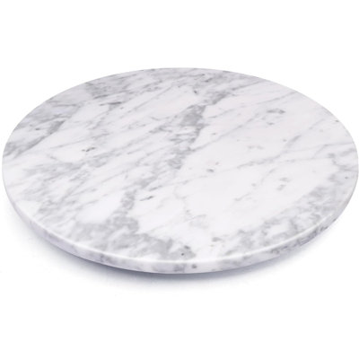 Plateau tournant 12 pouces en marbre naturel Lazy Susan