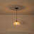 1-light Glass Dome Single Pendant-443813582