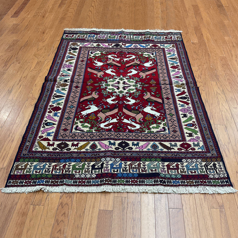 Wool Southwestern Indoor Rug
