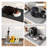 Under Sink Silicone Mat, Cuttable Silicone Mat for Kitchen Organizers and Storage