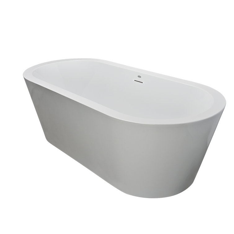 Celeste™ 70" x 32" Freestanding Soaking Bathtub