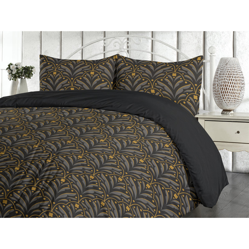Doniesha Duvet Cover, California King Duvet Cover + 2 Standard Shams