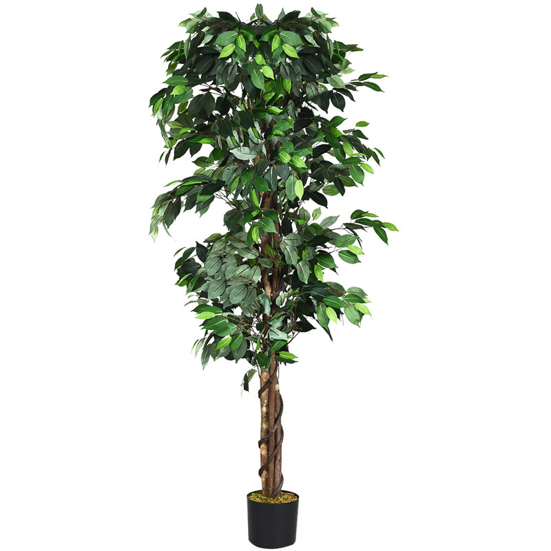 Ficus artificiel 72 po en pot