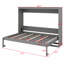 Lit mural multifonctionnel, lit pliable-1116906711-1116906710