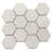 Moleanos 11" x 12" Marble Honeycomb Mosaic Wall & Floor Tile