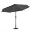 Aissa 3m Traditional Parasol with LED Light-1868961367