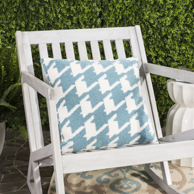  Houndstooth Outdoor Throw Pillow