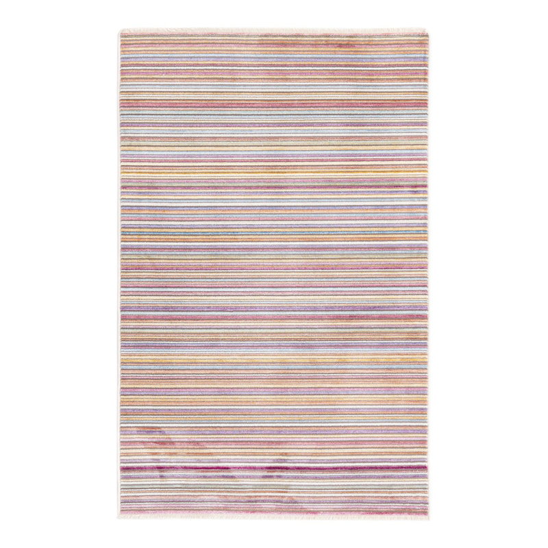 Spadaro Striped Indoor Rug, Rectangle 3'3" x 5'