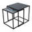 Minecraft side table, coffee table, set of 2