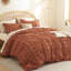 Ensemble d'édredon pour lit simple capitonné Boho - 2 pièces Green Shabby Bedding-105490882-105490879