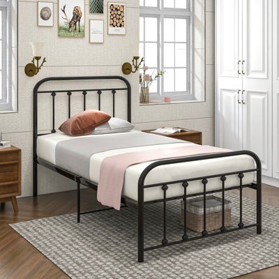 Beacon Falls Upholstered Open-Frame Bed