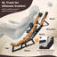 Fauteuil de massage chauffant en similicuir-233580176