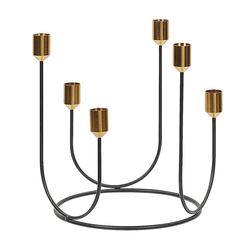 Khemisset Metal Tabletop Candelabra