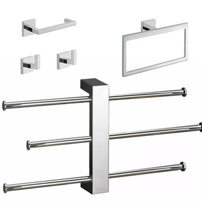 Ensemble de quincaillerie de salle de bain 5 pièces Elba